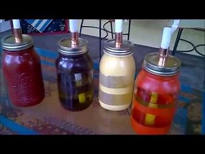 {D.I.Y.} Mason Jar Tiki Torch Tutorial