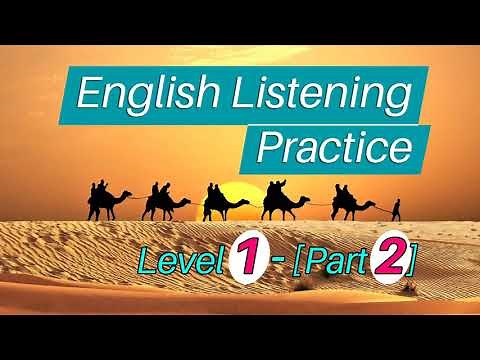 English Listening Practice Level 1 (Part 2) | Listening lessons ESL Students