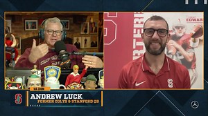 Andrew Luck discusses whether he was a football player or a guy who was really good at playing football. | The Dan Patrick Show