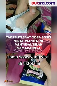 42K views · 96 reactions | Sosial media membuat sejumlah produk jadi viral. Seperti salah satunya sosis dalam kemasan yang mendadak viral usai dipromosikan oleh banyak food vlogger dan juga influenser. | Suaradotcom | Facebook