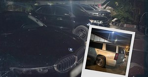 Así se mueven los narcos en Ecuador, en carros blindados y de alta gama