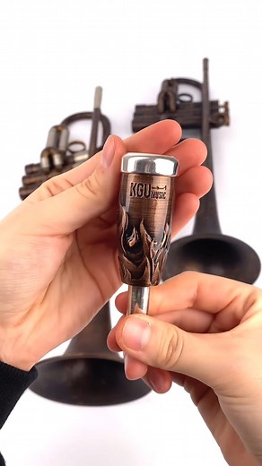 Ready to transform your playing experience? The FLAMER Trumpet Mouthpiece Booster is available now at KGUmusic! Designed to fit the most popular standard mouthpiece models (including Bach, Yamaha, Schilke, Getzen, and more), the FLAMER booster is versatile and adaptable, ensuring that every trumpet player can experience the transformative power of this remarkable amplifier. Link in BIO! . . . . . #mouthpiecebooster #trumpetmouthpiece #engraving #trumpet #trumpetplayers #kgumusic | Trumpet Lovers