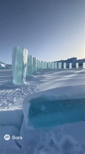 EPIC Ice Crash! 新感覚の氷の連鎖破壊（アクシデント）！🧊 #viral #accident #satisfying