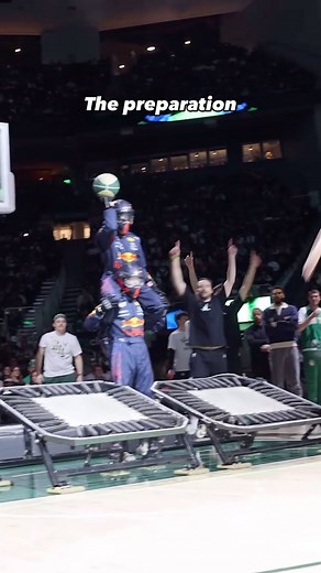 When F1 meets 🏀 #F1 #RedBullRacing #basketball | Oracle Red Bull Racing
