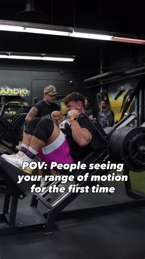 Eric Janicki IFBB Pro on Instagram: "Putting on a clinic 🤓 Got to meet these guys after this set and they had some great questions. Always slow down to help your gym bros 🤝 Using my patent pending @torq.gear multi-angle magnetic squat wedge system compatible with any footplate. Coming soon 🙌 #legworkout #motivation #reaction #bodybuilding #gym"