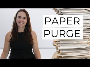 3 Piles of Paper Everyone Needs to Toss