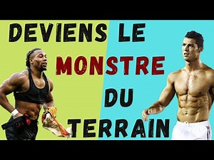 Circuit d'entrainement football maison force et endurance avec ballon I Entrainement foot maison