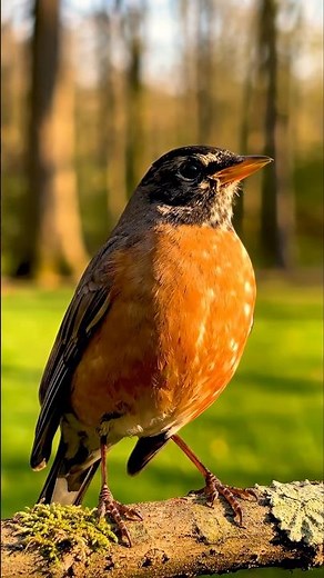 American Robin Song | ASMR | Animal Sounds