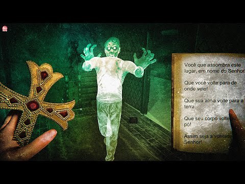 GHOST HUNTERS CORP - JOGO de TERROR ESTILO PHASMOPHOBIA | Primeira Gameplay