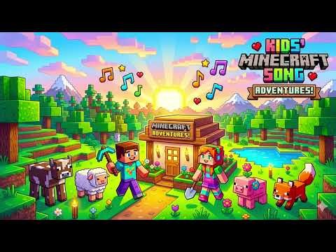 Minecraft Building Song for Kids! 🧱 Learn & Play Adventure