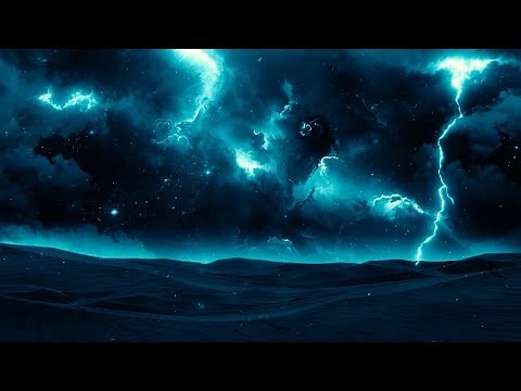 Intense thunder and lightning sounds for 10 hours