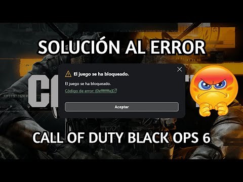 Call of Duty Black Ops 6 Codigo de Error 0xfffffffe - El juego se ha bloqueado - Solución