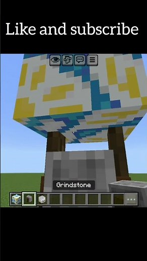 scary build hack 😨 #minecraft​ #shorts