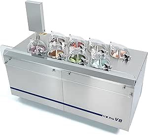 Top Churn Commercial Gelato Ice Cream Maker with touch screen controls, V8 - Eight Pot