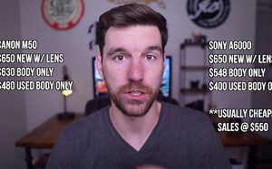 佳能m50索尼a6000最强对决 Sony a6000 vs Canon M50!