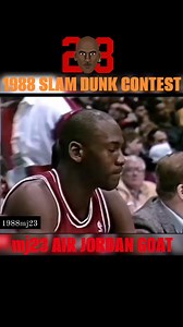 145K views · 1.8K reactions | 1988 SLAM Dunk Contest Mj23 #highlightseveryone #MJ23 #basketball #airjordan #GOAT #jordan | ART TV | Facebook