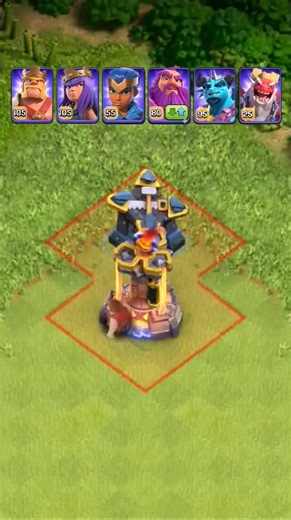 Which Hero can break Inferno Tower & Builder's Hut? | Clash of Clans #coc #shorts #clashofclans
