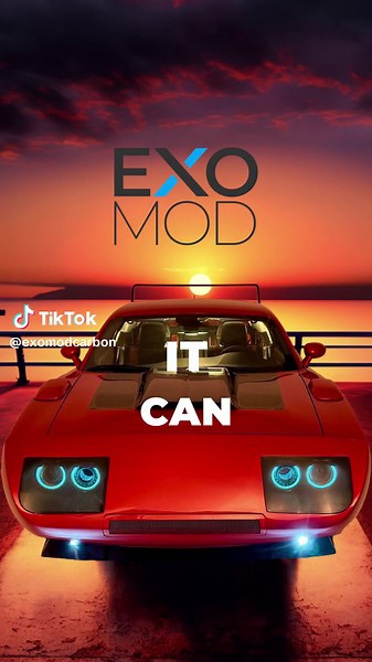 Meet the world’s first All Carbon Fiber D69 Carbon Daytona. A masterful fusion of Old School Muscle on Modern Tech. This one-of-a-kind revolutionary supercar combines all the power of an 807hp Dodge Challenger Hellcat Redeye chassis, with a meticulously crafted all carbon fiber aero body, to reimagine the 1969 Dodge Daytona. Exclusively by EXOMOD - the D69 CARBON Daytona is vastly improved with the performance, luxury and reliability of modern technology. Ultra Limited Series. Craft your own bes