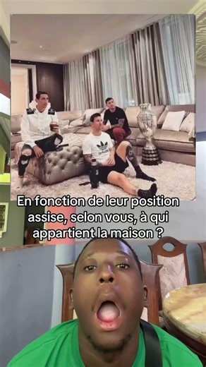 En fonction de leur position assise, selon vous, à qui appartient la maison ?