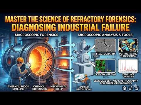32 - Refractory Failures & Testing: Slag Corrosion, Spalling, Creep, RUL