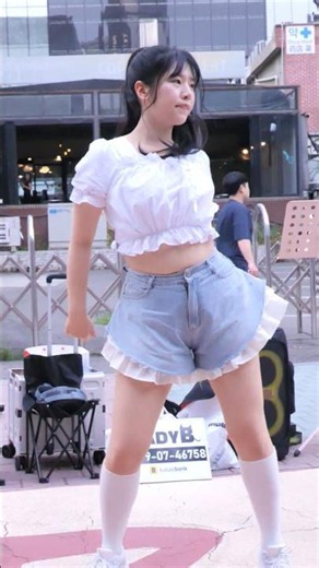 A\\V H1-KEY Summer Was You (여름이었다) Women's Dance Team LADYB YooBin Fancam 07/04/26 Hongdae Busking