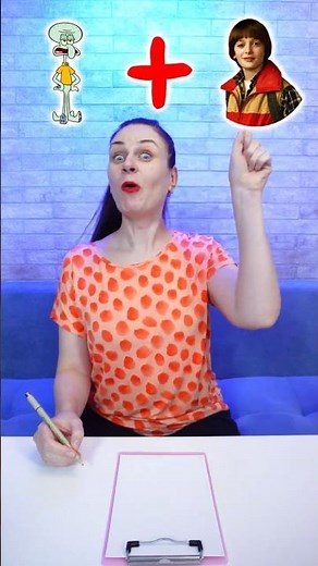 How to Draw Squidward Stranger things Will Byers #shorts