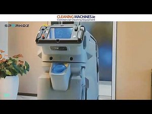 Sparkoz TN70 Robotic Scrubber dryer The Future of Industrial Floor Cleaning 🚀