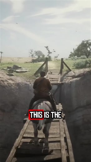 The Leap of Death in RDR2 #fyp #gamingtok #rockstargames #gaming