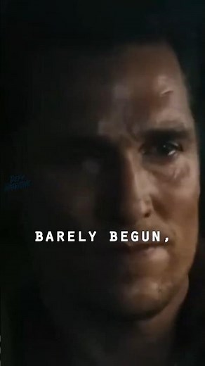 The Speech Christopher Nolan Cut From Interstellar #Interstellar #MatthewMcConaughey #Motivation 🚀🎬