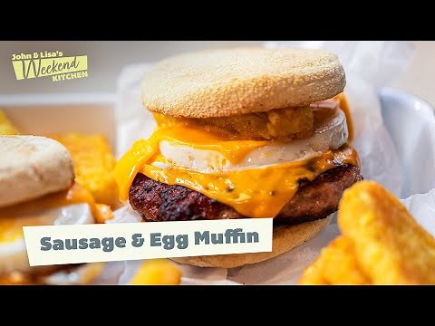 Sausage & Egg Muffins: Ultimate Breakfast Sandwich! | John & Lisa's Weekend Kitchen