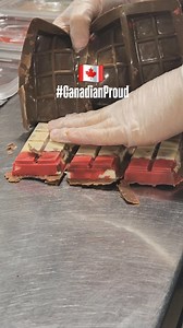 1K views · 27 reactions | Cheesecake stuffed Canada Chocolate Bars  | Sip & Scoop Canada | Facebook