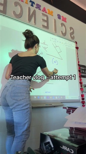 teacher vlog - attempt number 1. Was this a fail??🤣😭 #school #fyp #school
