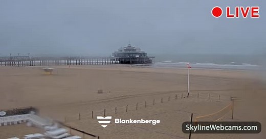 【LIVE】 Live Cam Blankenberge - Belgium | SkylineWebcams