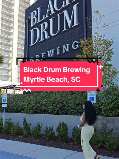 Black Drum Brewing - Myrtle Beach, SC. Good food, oceanfront views, and customer service that matches the quality of the food!