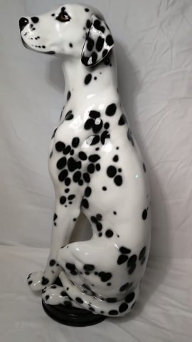 Exclusive Decorative Statue of a Dalmatian, 90 Cm, Ceramic, Handmade in Italy - Etsy