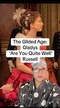 The Gilded Age: Gladys ‘Are You Quite Well’ Russell #thegildedage #oldmoney #rich #newyork #hbomax