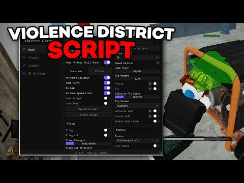 [FREE] Violence District Script | Auto Complete Generator, Auto Escape, Player ESP | PC & MOBILE