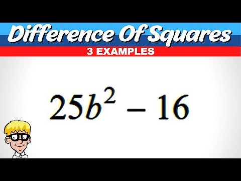 Difference of Squares Algebra