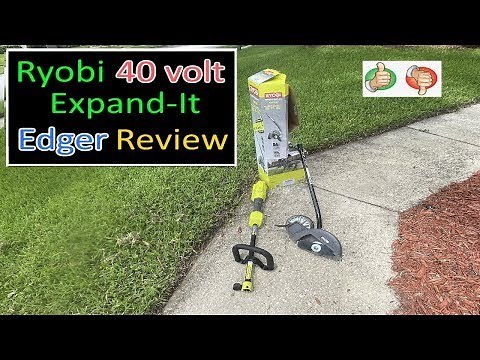 Ryobi Expand IT Edger Attachment Review & Install 40v