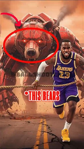 Curry, Tatum, Durant's cyborg bear vs Lebron's cyborg bear #shorts