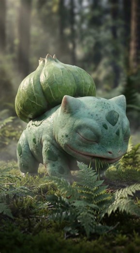 I am Bulbasaur. Welcome to my Realistic World