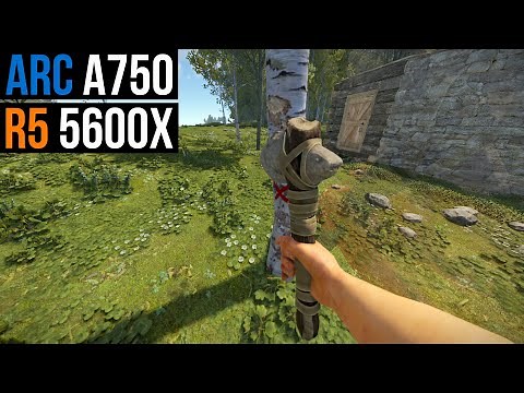 Intel ARC A750 | RUST | 1080p and 1440p | Low, Medium, High and Max Settings