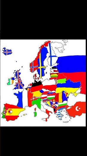 i draw every flag of europe countries #europe #maps #mapping