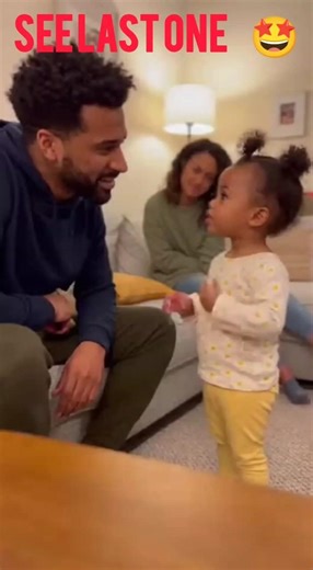 #funny #funnybaby She told Dad: No fighting. Say sorry. Buy flowers. 💀❤️”#funnyclips #baby #comedy