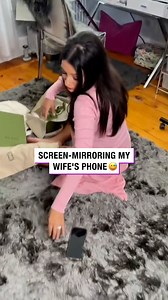 164K views · 1.1K reactions | Screen mirroring my wife's phone  | HAMMY T.V | Facebook