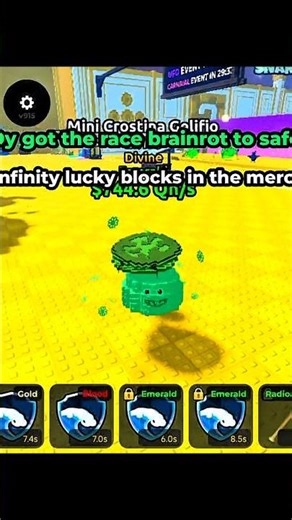 I Got Two Divine In Escape tsunami 😰? #roblox #fypシ #shorts #trending #viral