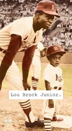 The Base Stealer's Son Who Made the NFL | Lou Brock & Lou Brock Jr.