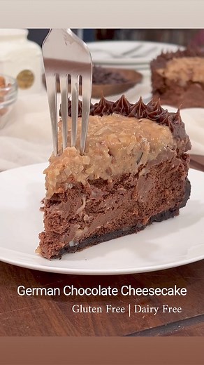 German Chocolate Cheesecake Recipe | Easy, Rich, and Delicious Dessert. #germanchocolatecake #chocolatecheesecake #cheesecake #cheesecakefactory #cheesecakerecipe #easyrecipe #drool #bakedfromscratch #homeamadecheesecake | The Salty Cooker