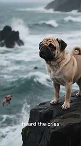 Dog Hero Saves Friend From Scary Sea