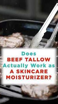 Should you use Beef Tallow on your skin?!